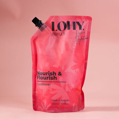 Nourish & Flourish Conditioner 800ml Refill Pouch