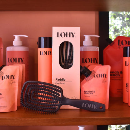 LOHY. Paddle Flexi Brush (FLAWED But Fab)